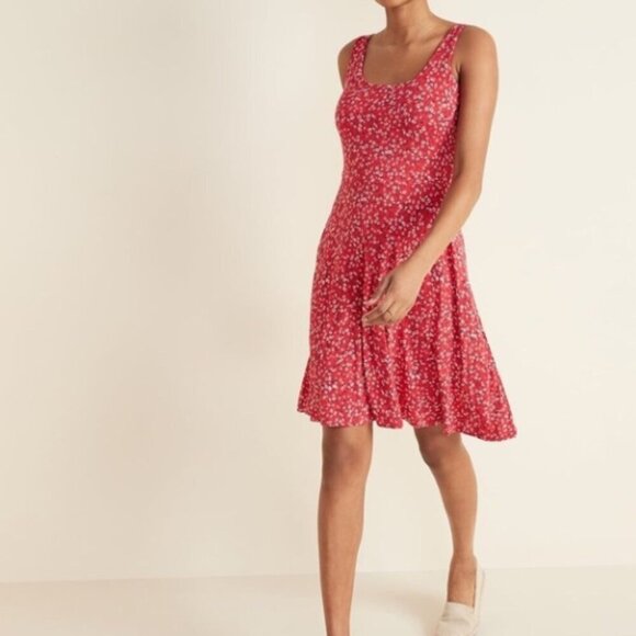 Old Navy Sleeveless Fit & Flare Jersey Dress - Picture 1 of 6